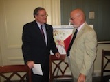 Senator Mark Pryor and Ed Cooney